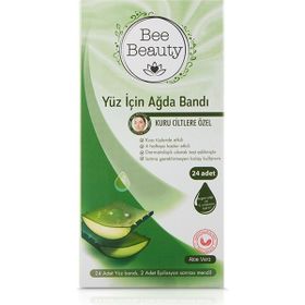 Bee Beauty Yüz Ağda Bandı Aloe Vera 24'lü