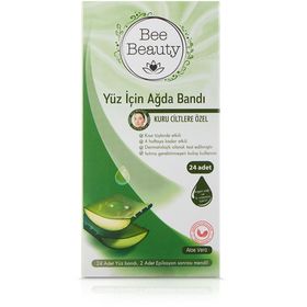 Bee Beauty Yüz Ağda Bandı Aloe Vera 24'lü