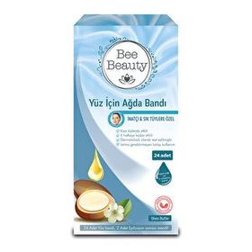 Bee Beauty Yüz Ağda Bandı İnatçı Sık 24'lü