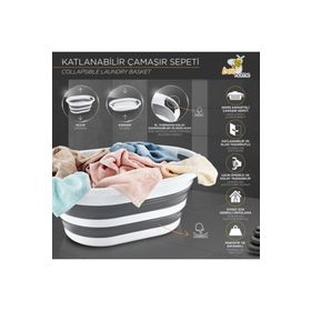 Bee Home AK702 Katlanabilir Çamaşır Ve Oyuncak Sepeti