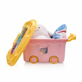 Bee Home Pembe 50 lt Oyuncak Kutusu