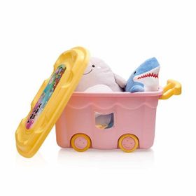 Bee Home Pembe 50 lt Oyuncak Kutusu