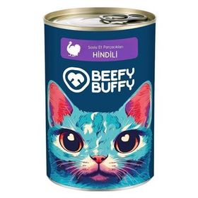 Beefy Buffy Yoğun Hindi İçerikli 415 gr Kedi Konservesi