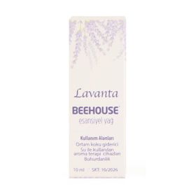 Beehouse Lavanta Esansiyel 10 ml Buhurdanlık Yağı
