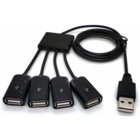 Beek BA-USB-HB2A-4A USB 2.0 to 4 Port USB 2.0 Erkek Dişi USB 2.0 Çoklayıcı