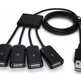 Beek BA-USB-HB2A-4A USB 2.0 to 4 Port USB 2.0 Erkek Dişi USB 2.0 Çoklayıcı