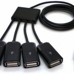 Beek BA-USB-HB2A-4A USB 2.0 to 4 Port USB 2.0 Erkek Dişi USB 2.0 Çoklayıcı