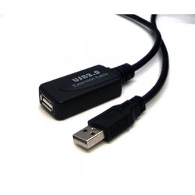 Beek BA-USB2-EXT-10-1 Siyah 10 mt Uzatma Kablosu