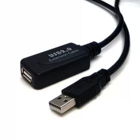 Beek BA-USB2-EXT-10-1 Siyah 10 mt Uzatma Kablosu