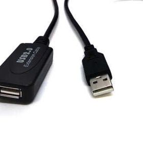 Beek BA-USB2-EXT-20-1 Siyah 20 mt Uzatma Kablosu