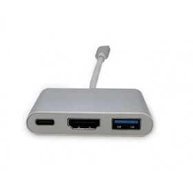 Beek BC-DSP-ADP-UC-H1A1C USB Type C to HDMI USB PD USB Ekran Adaptörü