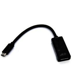 Beek BC-DSP-ADP-USBC-DP-UHD60 Tip C Siyah USB Type-C To Display Port Dönüşütürücü
