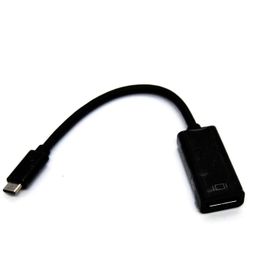 Beek BC-DSP-ADP-USBC-DP-UHD60 Tip C Siyah USB Type-C To Display Port Dönüşütürücü