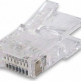 Beek BC-MP5E 25 li Paket CAT5E RJ45 8P8C Zırhsız Yuvarlak Kablo Tipi Konnektör