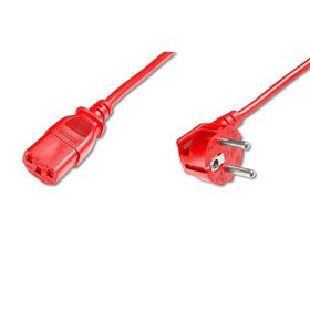 Beek BC-PWR-SCH-C13-018-R 1.8 m Schuko 3x1 mm Dişi Kırmızı Güç Kablosu