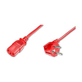 Beek BC-PWR-SCH-C13-018-R 1.8 m Schuko 3x1 mm Dişi Kırmızı Güç Kablosu