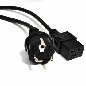 Beek BC-PWR-SCH-C19-030 3 m Schuko Düz 3x1 mm Güç Kablosu