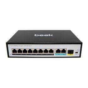 Beek BN-FS-1083P2G1S 8 Port 10-100 Mbps PoE 3100 Mbps Masaüstü PoE Switch