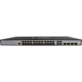 Beek BN-GS-2244P4S 24 Port Gigabit PoE 4 Port Combo 4 Port SFP Yönetilebilir PoE Switch