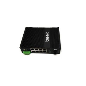 Beek BN-ISW-1082PG 8 Port Gigabit 2 Port SFP 1G 240W L2 Yönetilebilir PoE Endüstriyel Switch