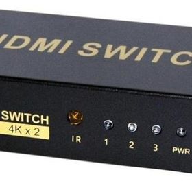 Beek BS-VSW-HD31UH 3 Port Giriş 1 Port Çıkış 4K 3D Uzaktan Kumandalı HDMI Görüntü Çoklayıcı