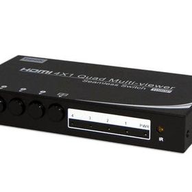 Beek BS-VSW-HD41 4 Port HDMI Giriş to 1 Port HDMI Çıkış Uzaktan Kumandalı Çoklayıcı
