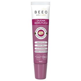Bee'O 10 ml Apicare Propolisli Kara Mürverli Dudak Koruyucu