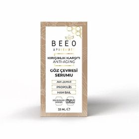 Bee'O Apibeauty 15 ml Kırışıklık Karşıtı Göz Çevresi Serumu