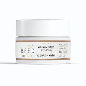 Bee'O Apibeauty Arı Zehirli Propolisli Arı Sütlü Anti Aging 50 ml Yüz Bakım Kremi