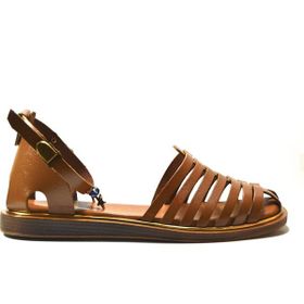 Beety 101-301 Taba Siyah Kadın Bodrum Sandalet