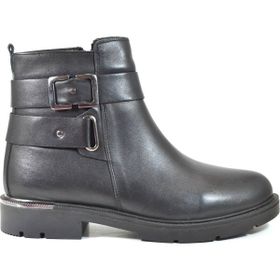 Beety 42608 Siyah Fermuarlı Kadın Bot