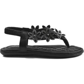 Beety TS-402 Siyah Kadın Sandalet