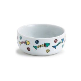 Beeztees 11 cm 325 ml Beyaz Porselen Kedi Mama Su Kabı
