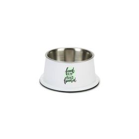 Beeztees 16 cm 500 ml Paslanmaz Çelik Kaymaz Uzun Kulaklı Köpek Mama Su Kabı