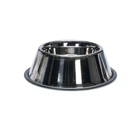 Beeztees 17.5 cm 900 ml Paslanmaz Çelik Kaymaz Uzun Kulaklı Köpek Mama Su Kabı