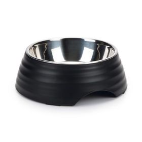 Beeztees 17.5 cm Paslanmaz Çelik Köpek Mama Su Kabı