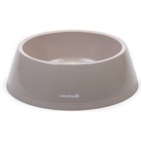 Beeztees 2.25 lt Bej Plastik Köpek Mama Su Kabı