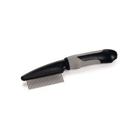 Beeztees 21 cm Siyah Gri Uzun Tüylü Kedi Tarağı