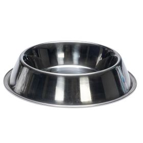 Beeztees 22 cm 1.6 lt Paslanmaz Çelik Kaymaz Köpek Mama Su Kabı
