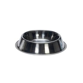 Beeztees 22 cm 1.6 lt Paslanmaz Çelik Kaymaz Köpek Mama Su Kabı