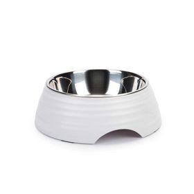 Beeztees 22 cm Paslanmaz Çelik Köpek Mama Su Kabı