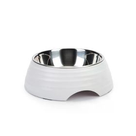 Beeztees 22 cm Paslanmaz Çelik Köpek Mama Su Kabı