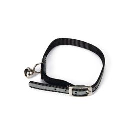 Beeztees 24.5-29.5 cm Fosforlu Siyah Kedi Boyun Tasması