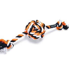 Beeztees 34x10x9 cm 255 gr Diş İpinden Top ve İpi Köpek Oyuncağı