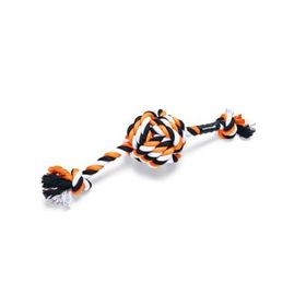 Beeztees 34x10x9 cm 255 gr Diş İpinden Top ve İpi Köpek Oyuncağı
