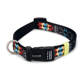 Beeztees 48-70 cm 25 mm Renkli Desenli Köpek Boyun Tasması