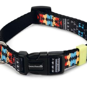 Beeztees 48-70 cm 25 mm Renkli Desenli Köpek Boyun Tasması