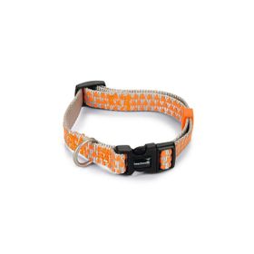 Beeztees Açık Gri Turuncu 26-40 cm Köpek Boyun Tasması