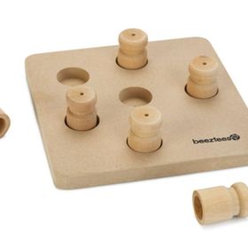 Beeztees Ahşap 18x18x3 cm Köpek Zeka Geliştirme Oyuncağı