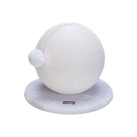 Beeztees Beyaz 30.5 cm Kedi Tırmalama Küresi